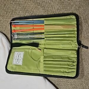 Knitting Needles with Case Mixed Lot